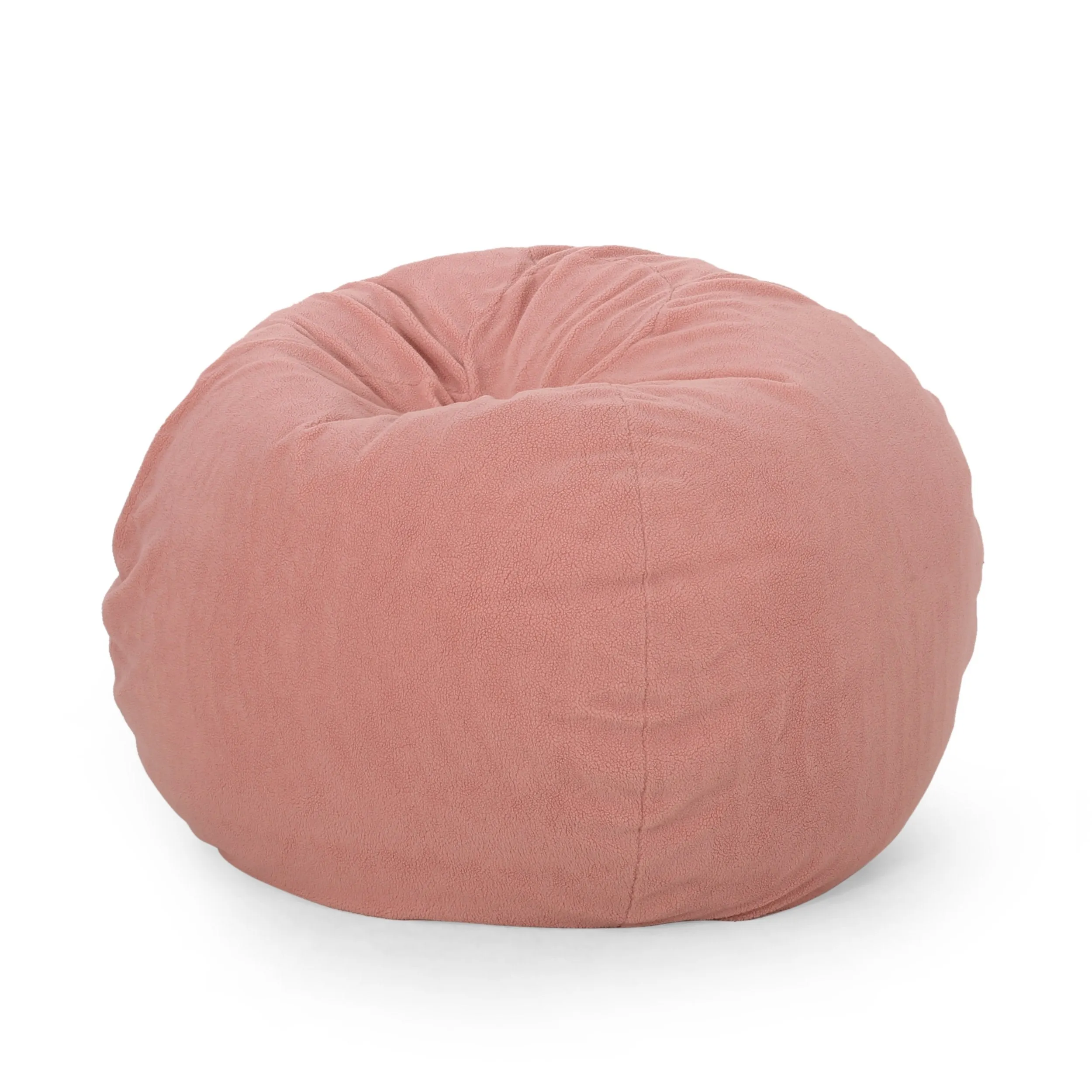 Achille Modern Shearling 5 Foot Bean Bag