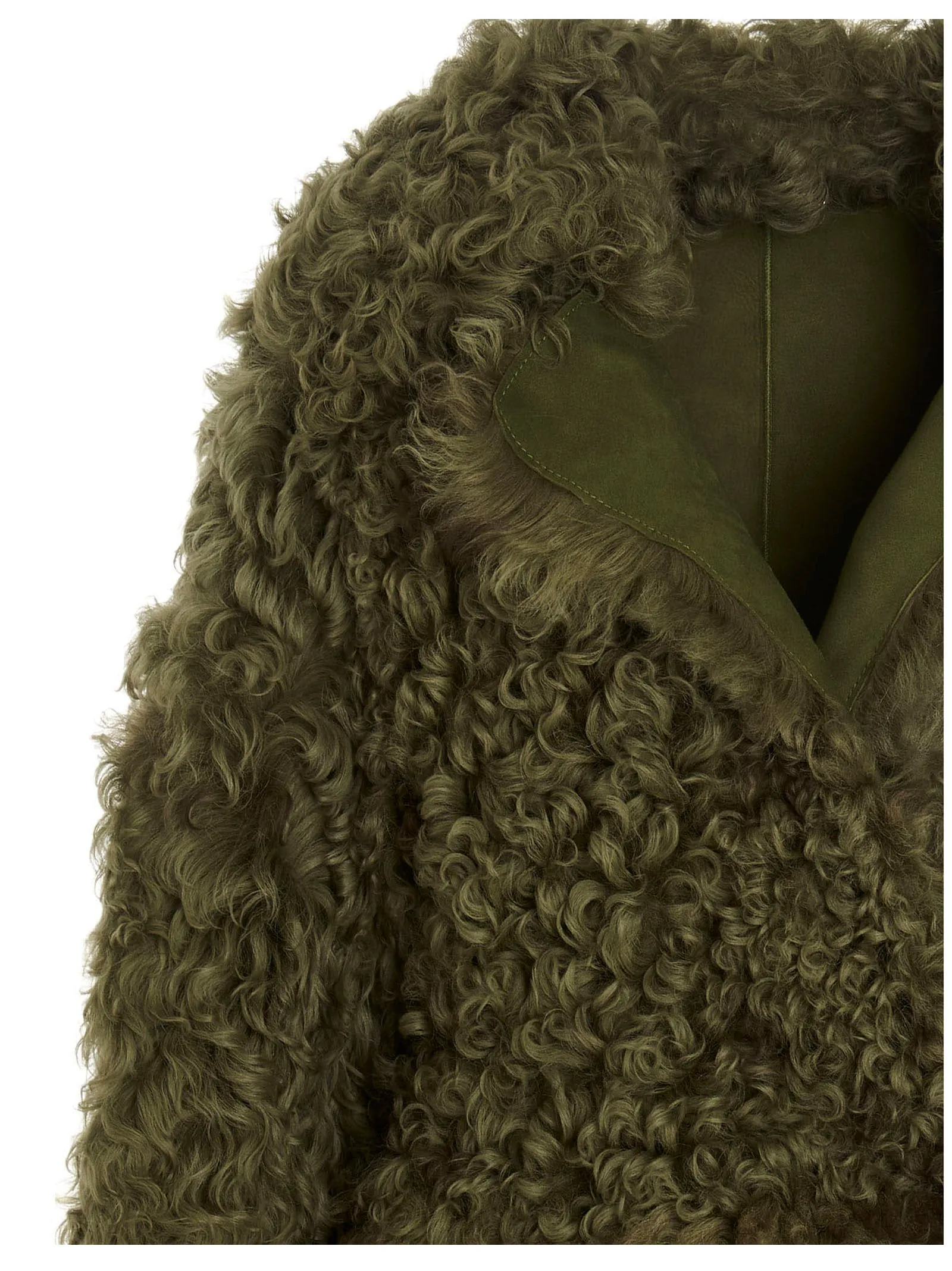 Alberta Ferretti Reversible Shearling Coat