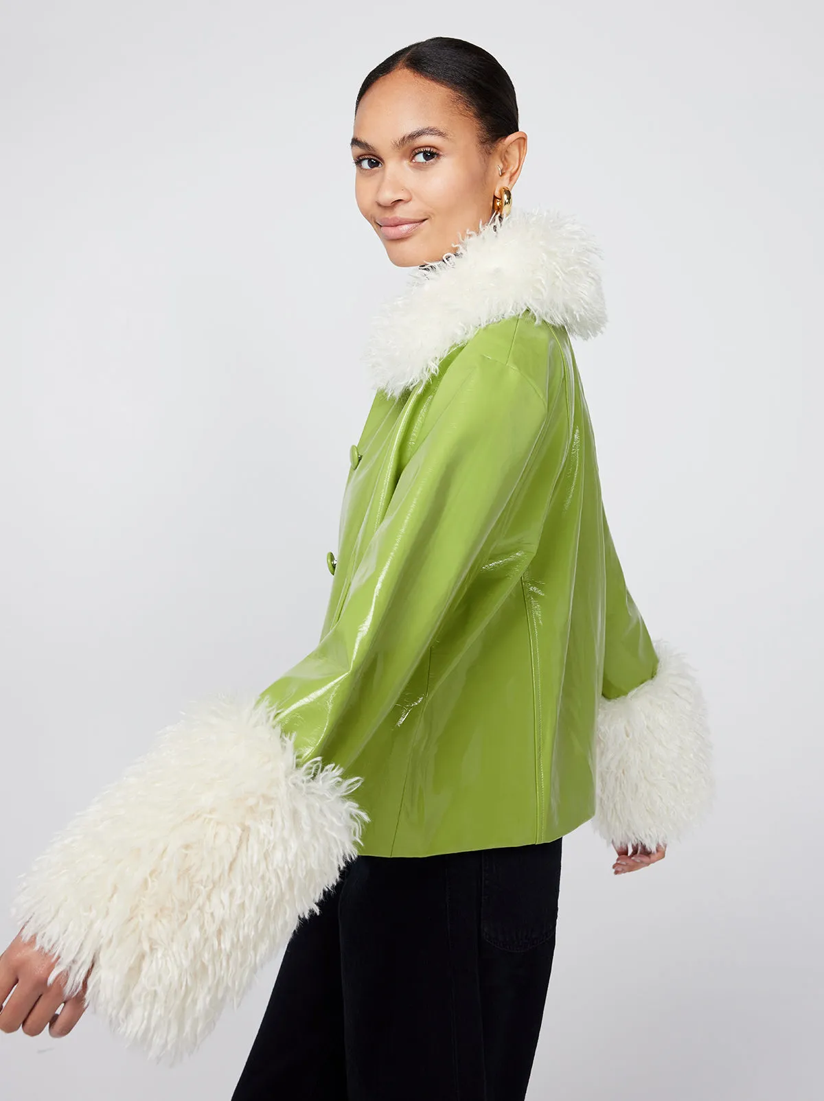 Bonnie Green Vinyl Jacket