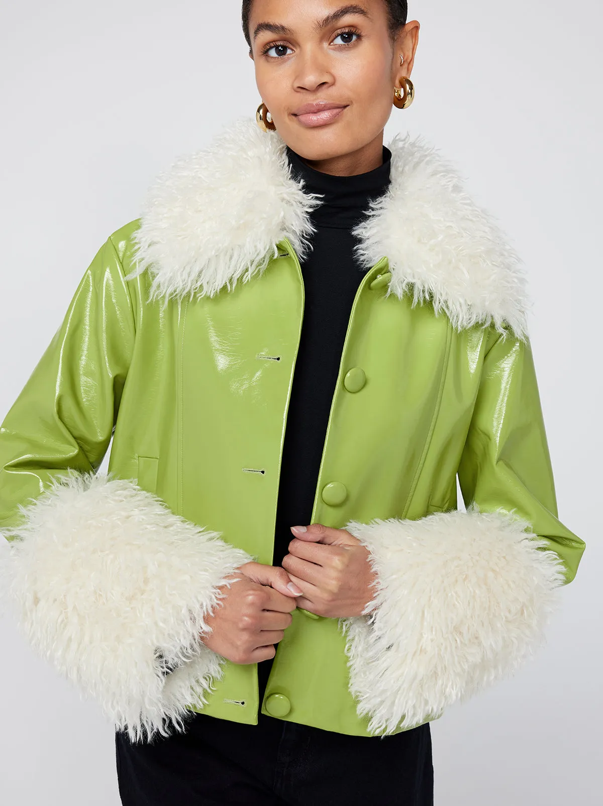 Bonnie Green Vinyl Jacket