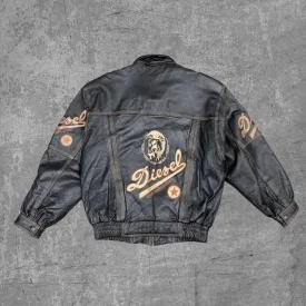 DIESEL LEATHER JACKET - XL
