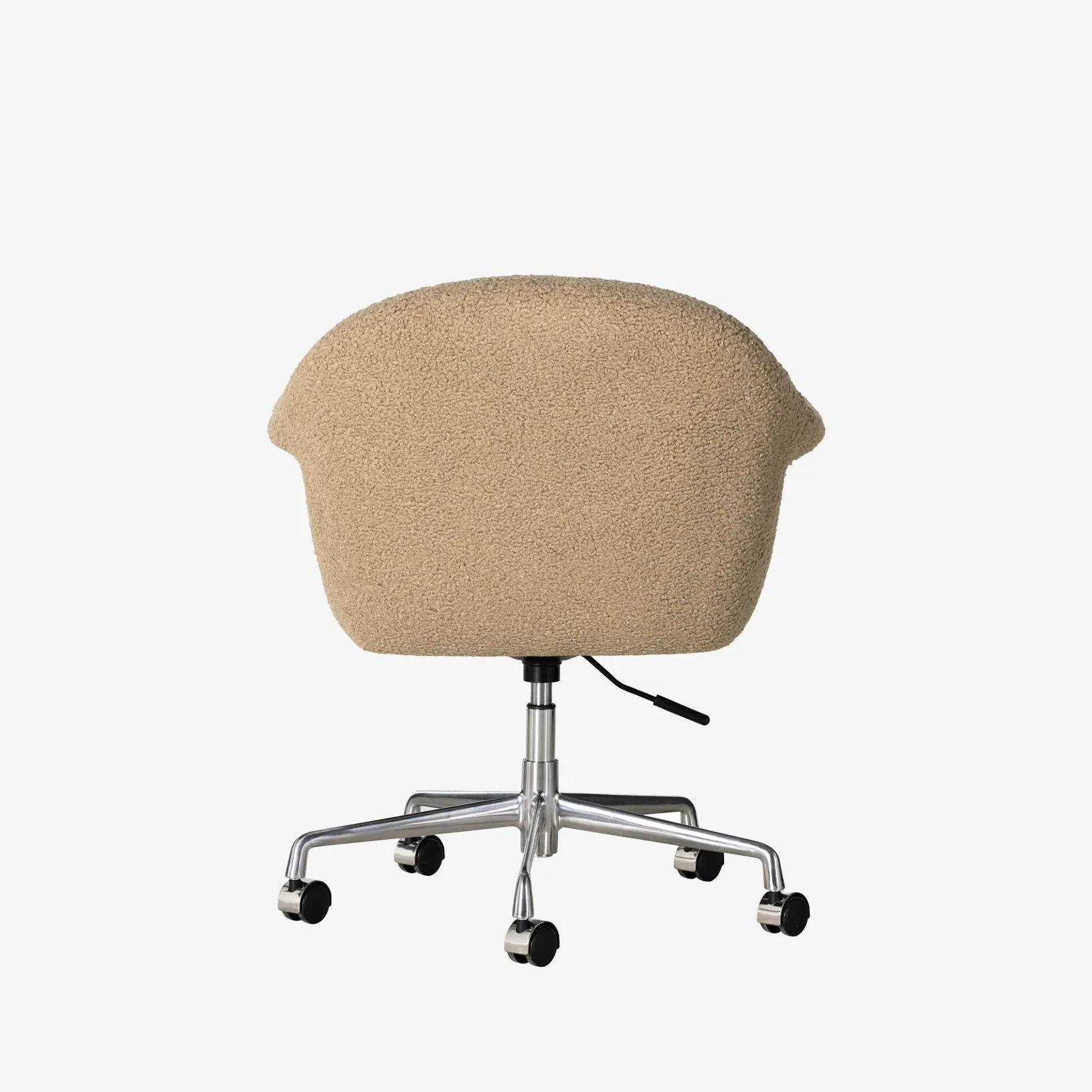 Four Hands Suerte Desk Chair in Camel Sheepskin