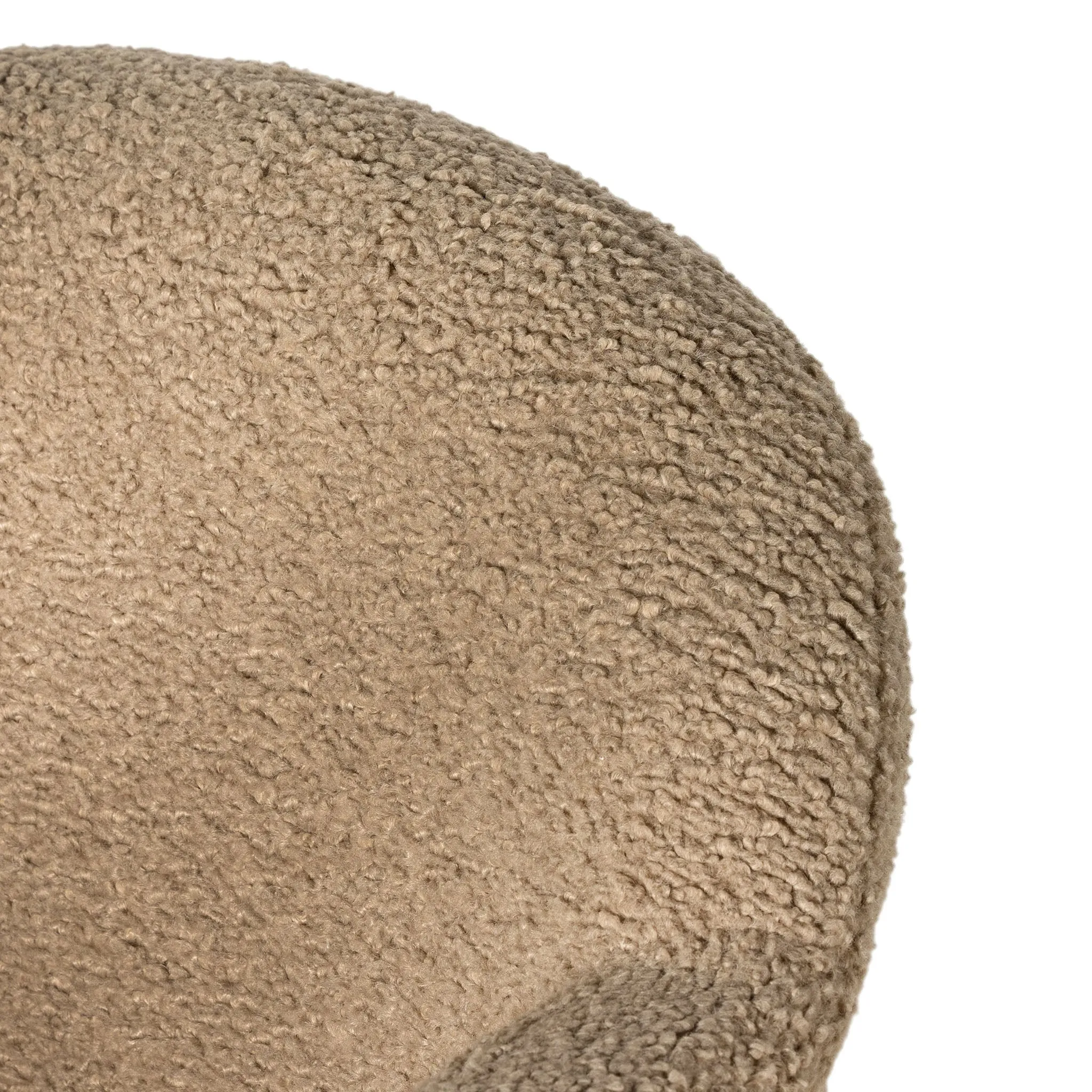 Four Hands Suerte Desk Chair in Camel Sheepskin
