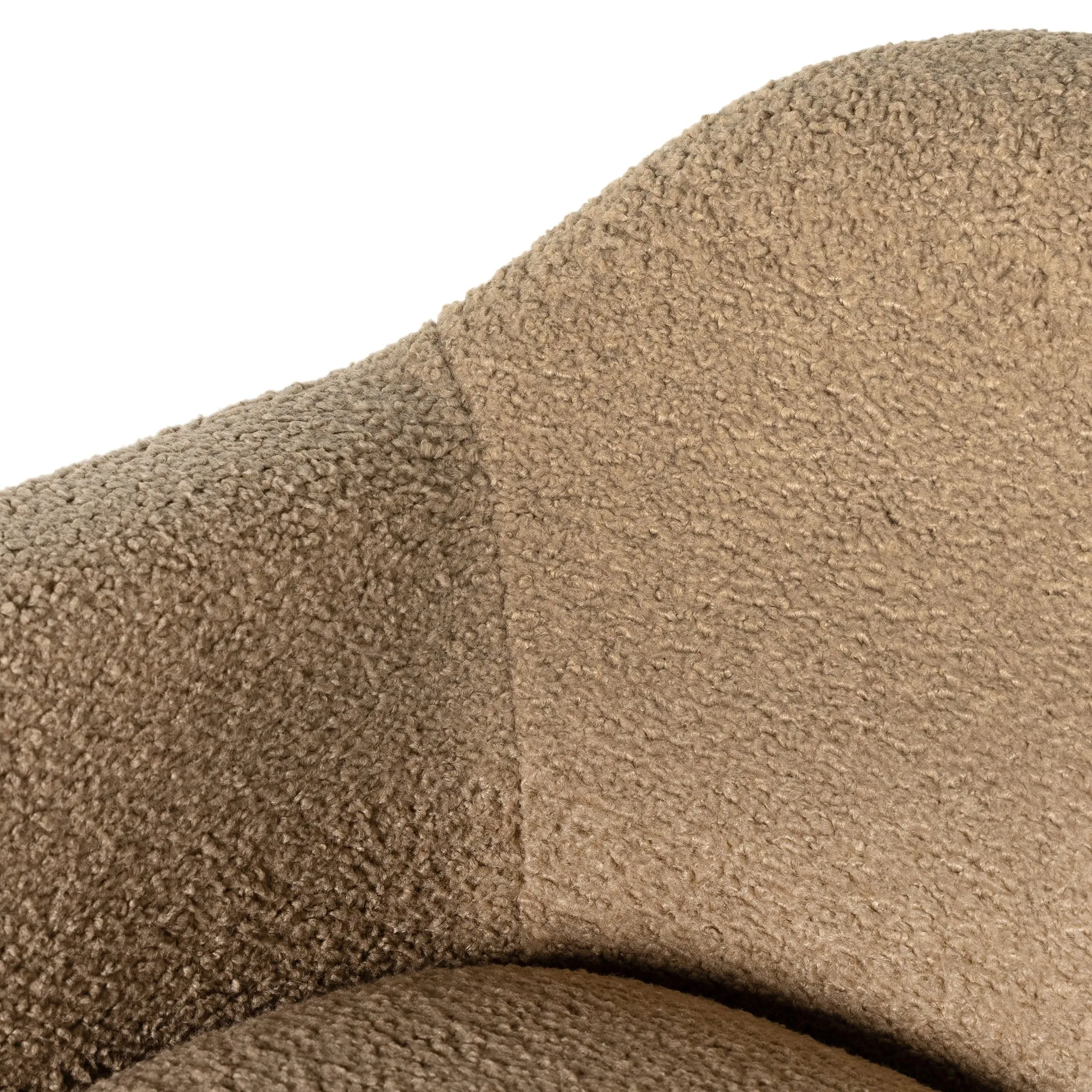 Four Hands Suerte Desk Chair in Camel Sheepskin