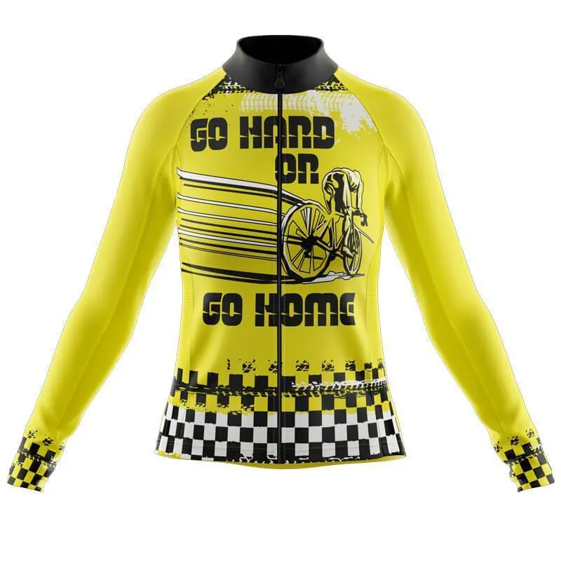 Go Hard or go Home (Yellow) Thermal Club Jersey