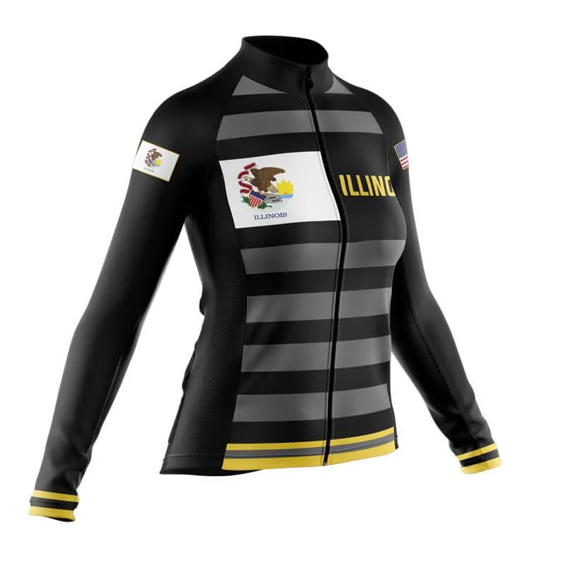 illinois BB Black Signature Thermal Club Jersey