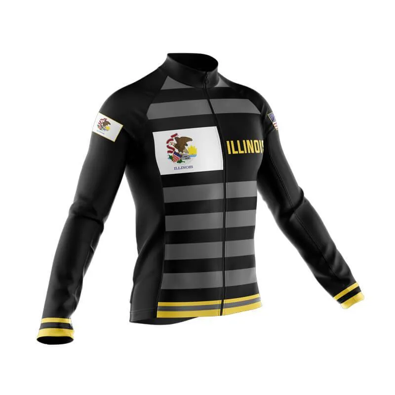 illinois BB Black Signature Thermal Club Jersey