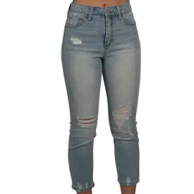 INC - Ripped High-Rise Jeans