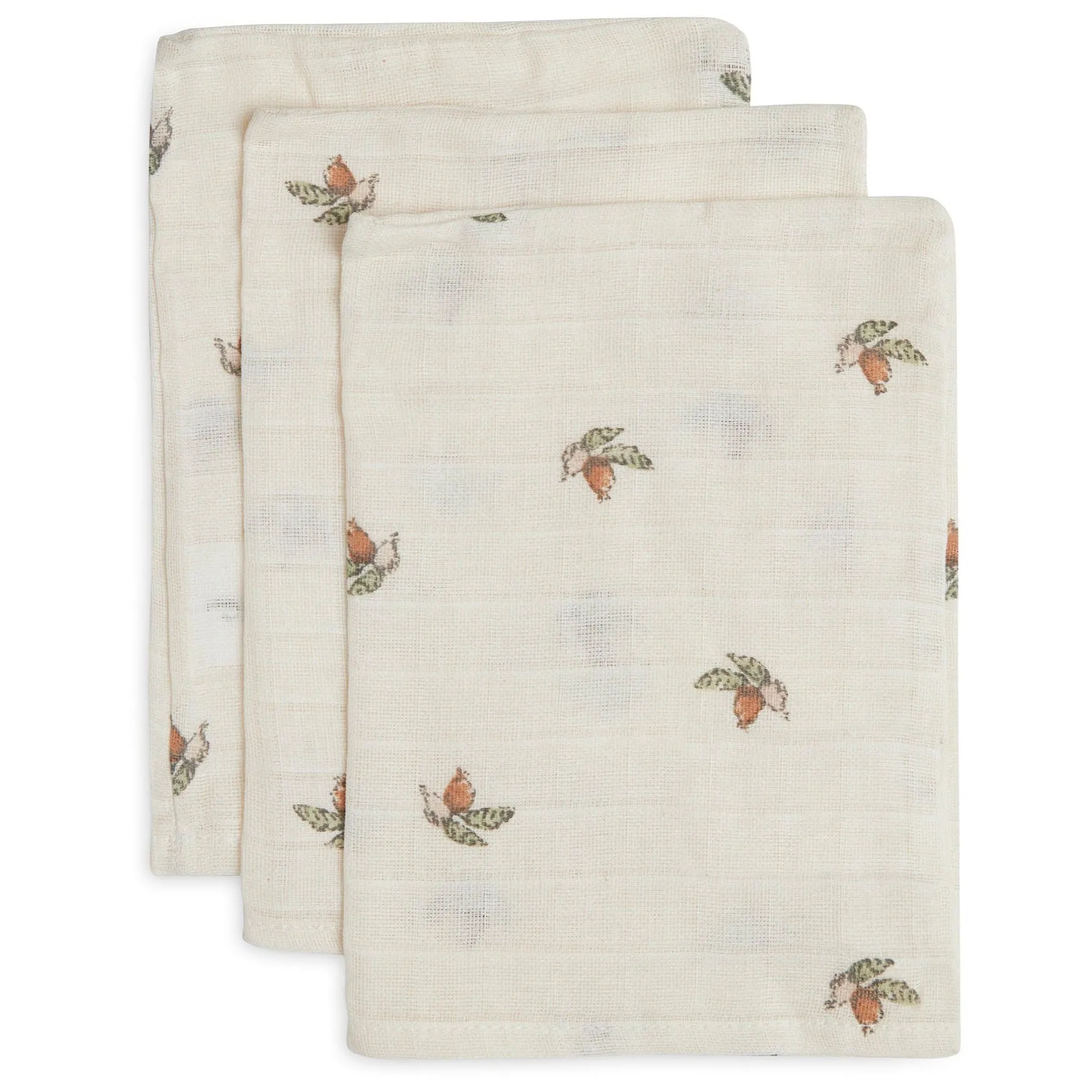 Jollein Set 3 Hydrophilic washcloths | Pink