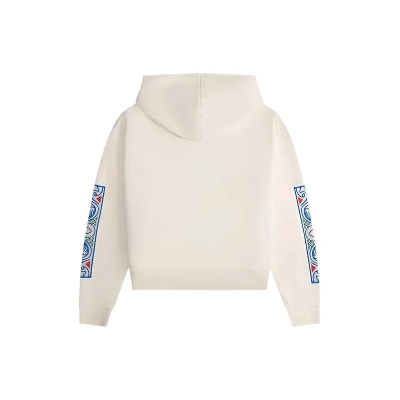 Rhude Hotel Hoodie Vintage White