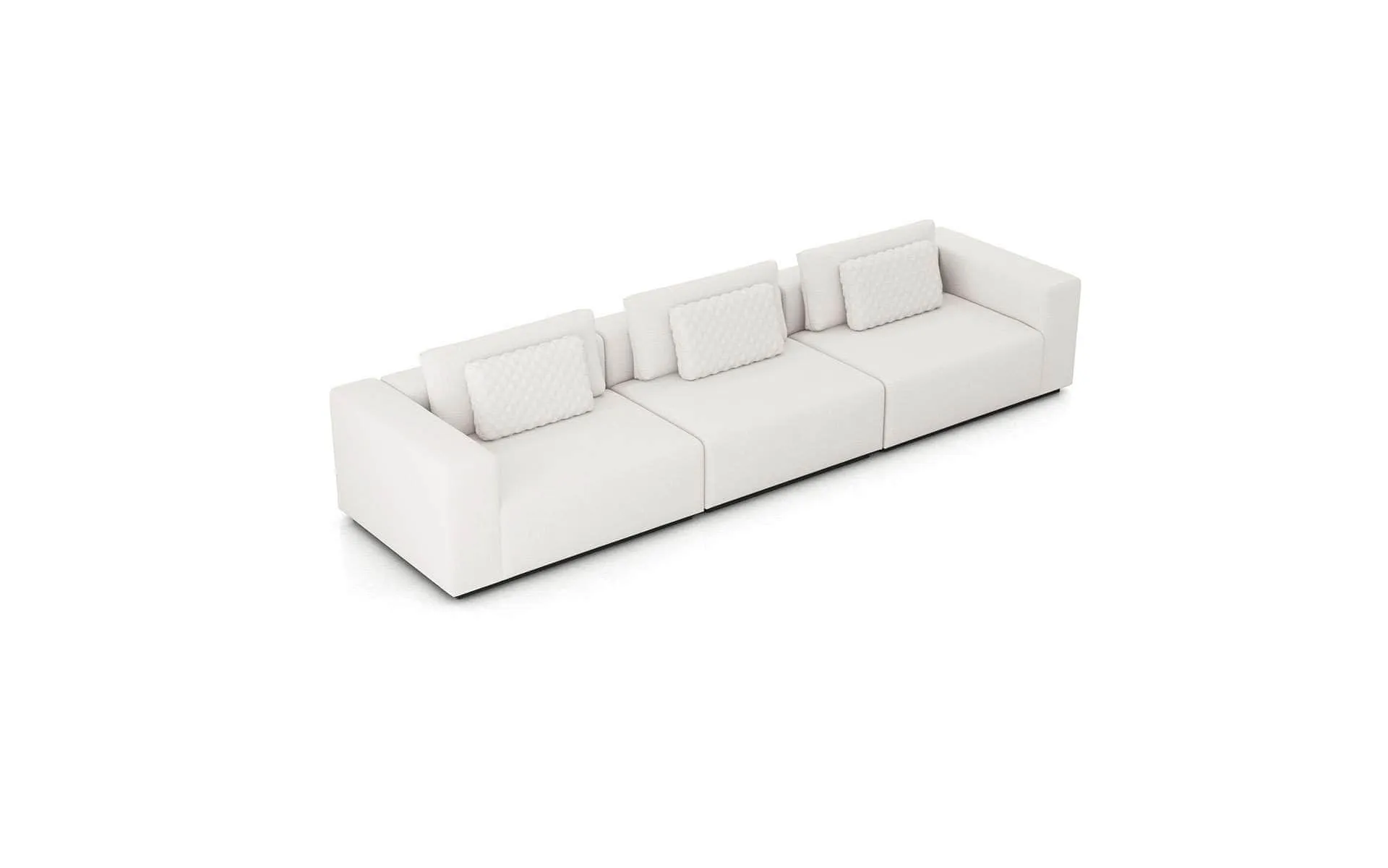 Spruce Modular Sofa in Chalk Fabric