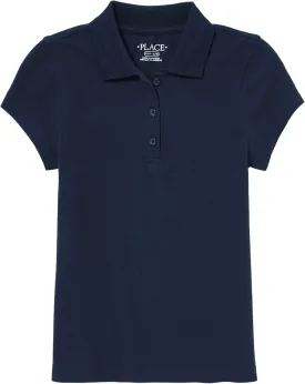 The Children's Place Girls' Uniform Pique Polo