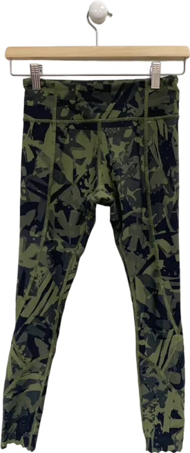 Unbranded Green Camouflage Leggings UK S
