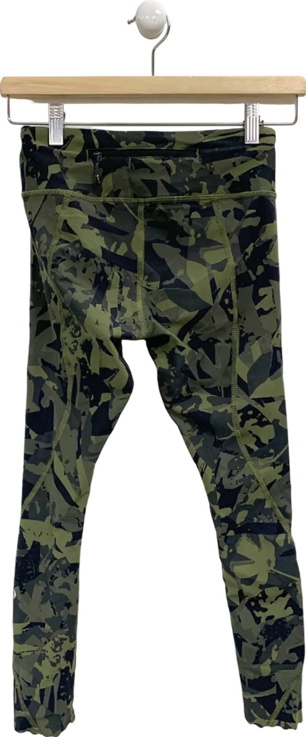 Unbranded Green Camouflage Leggings UK S